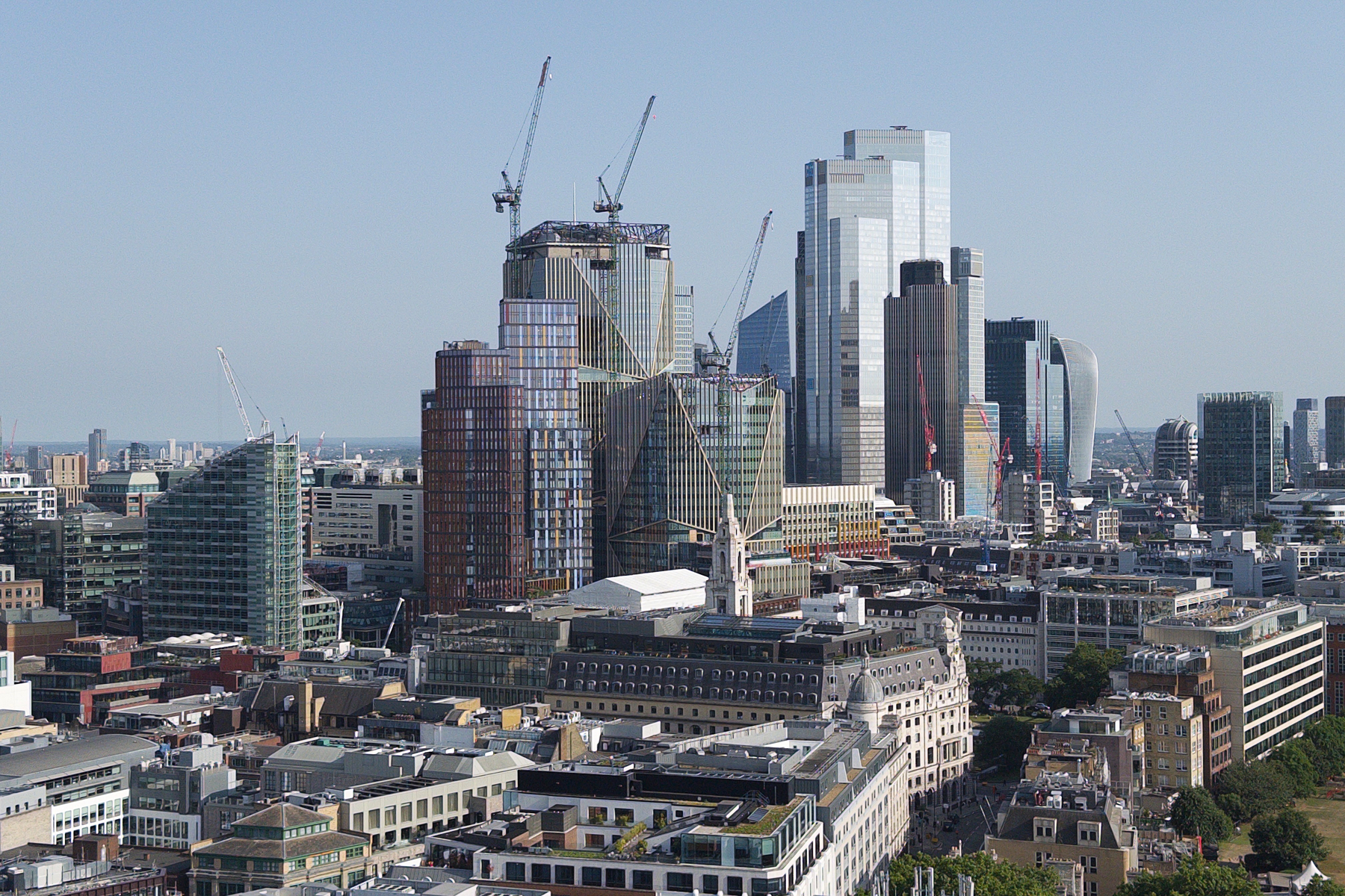 London skyline, 5PM Halide, ProcessZero 2 iPhone 16 Pro 2x